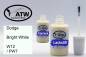 Preview: Dodge, Bright White, W12 / PW7: 20ml Lackstift + 20ml Klarlack - Set, von ATW Autoteile West.